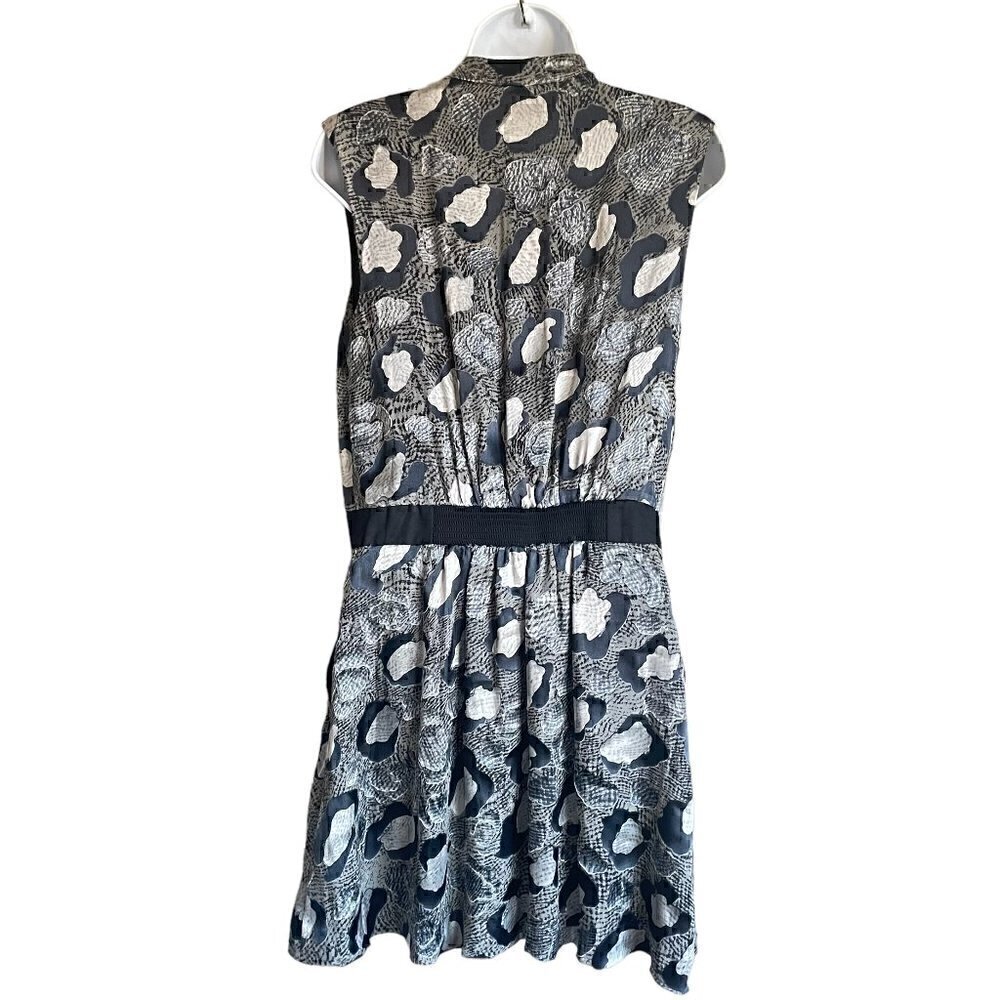 Anthropologie Leifsdottir Lynx-Dot Mini Dress - Size 6 - Picture 4 of 9